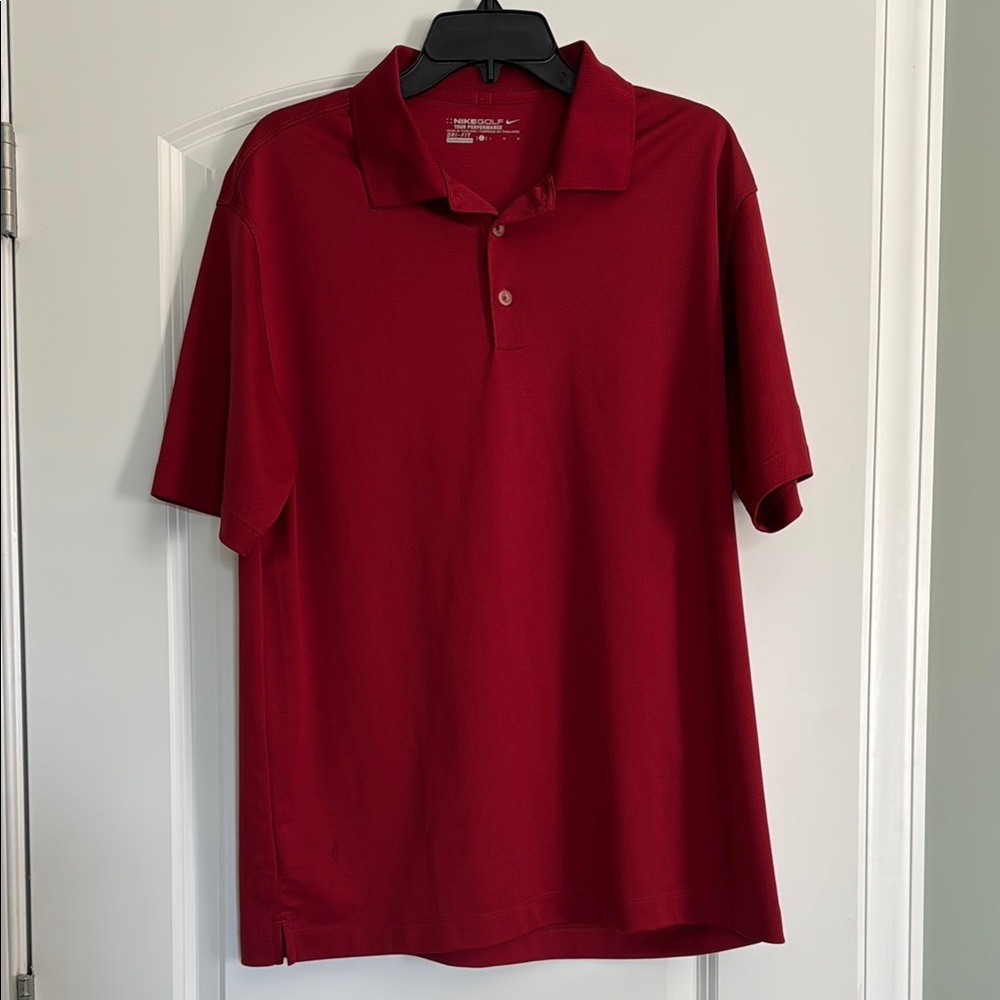 Nike Classic Red Polo Shirt